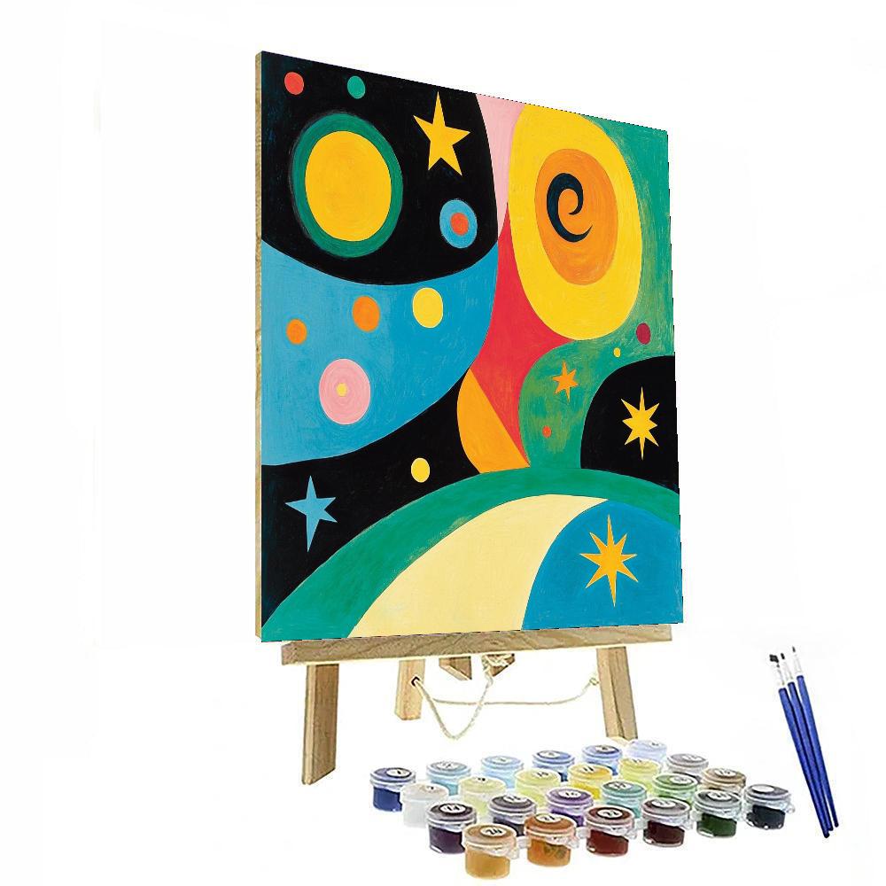 Joan Miró Inspired The Spirit Of Imagination  Number Painting