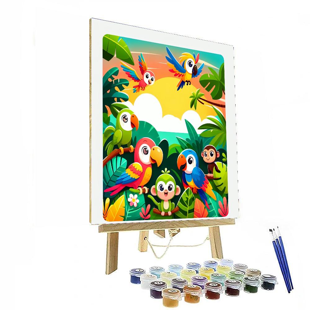 Tropical Trek - DIY Painting By Numbers Kit – Artistry Rack