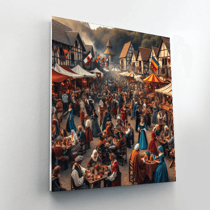 Renaissance Festival Paint By Numbers Kits