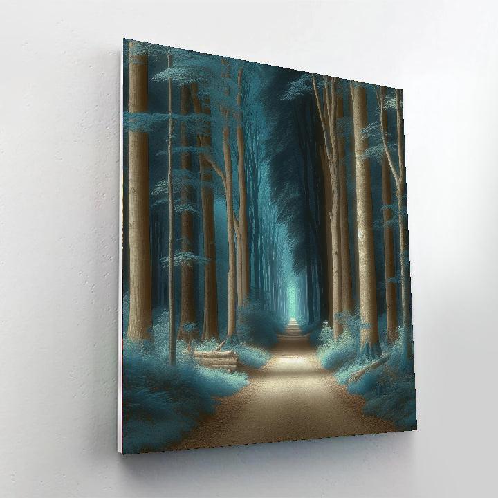 Twilight Forest Path Paint By Numbers