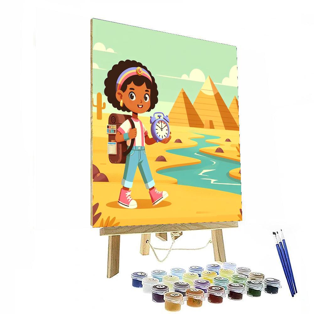 Time-traveling Explorer Paint By Numbers Kits