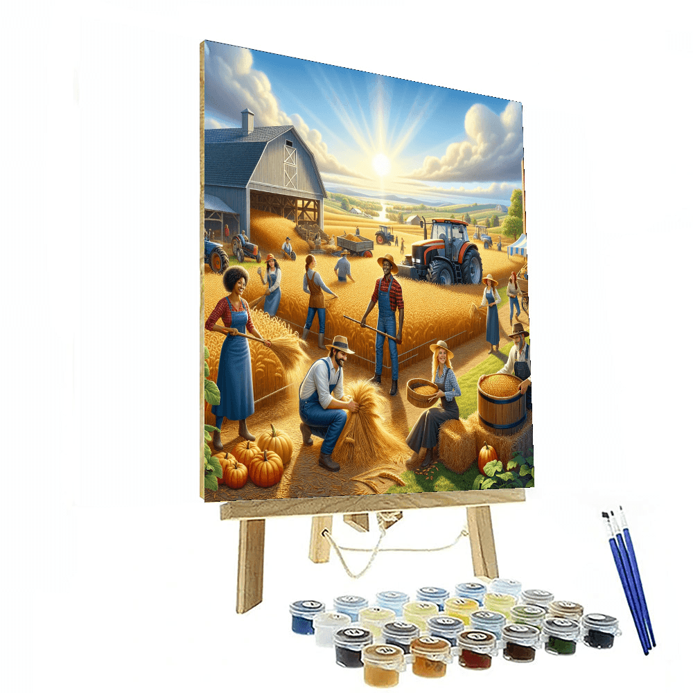 Harvest Festival - DIY Painting By Numbers Kit