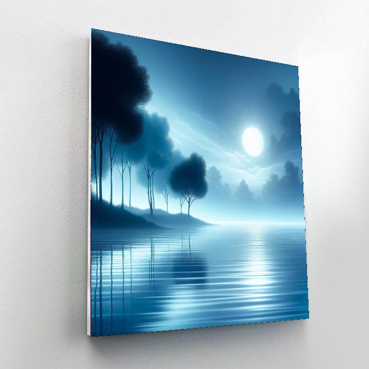 Moonlit Enchantment Escape Number Painting