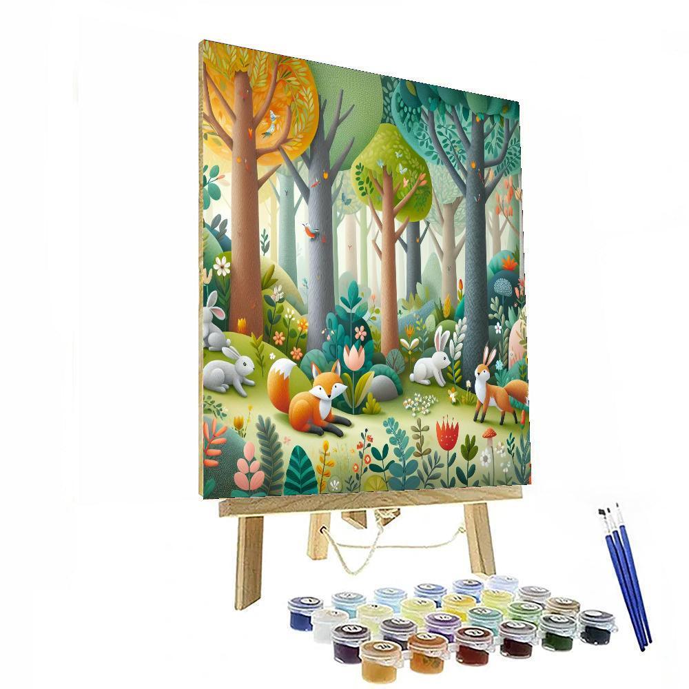 Fairy Tale Woodland Numbered Painting Kits