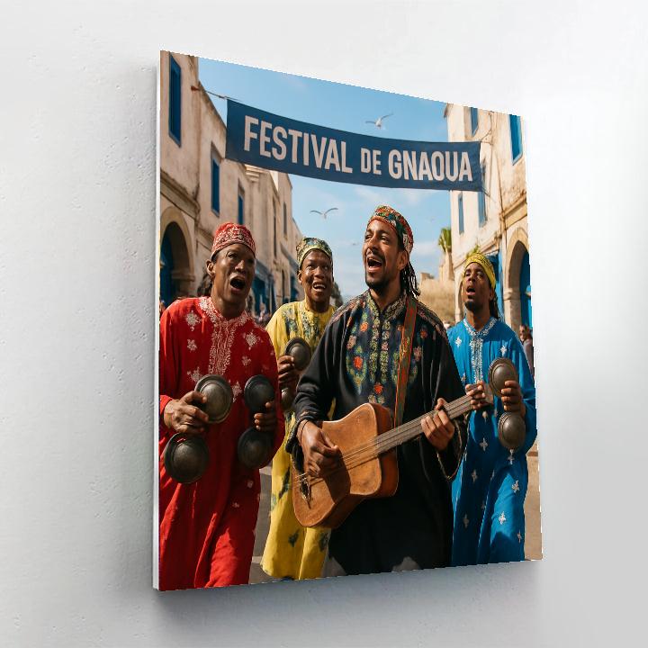 Festival De Gnaoua - Morocco DIY Paint By Numbers