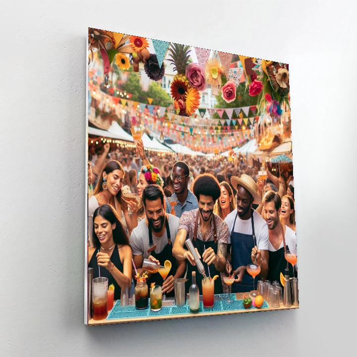 Harvey's Wallbangers Festival Paint By Numbers