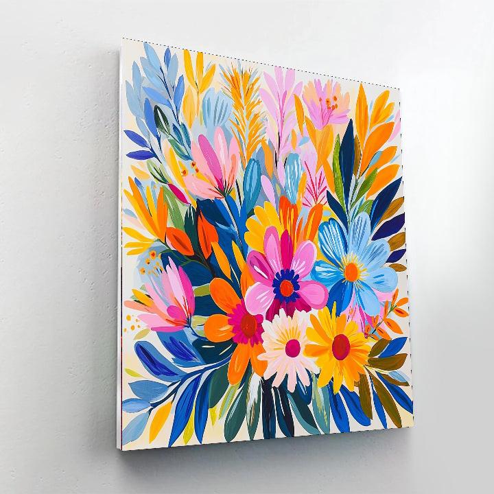 Frida Kahlo Inspired Radiance Of Dreams  Paint By Numbers Art