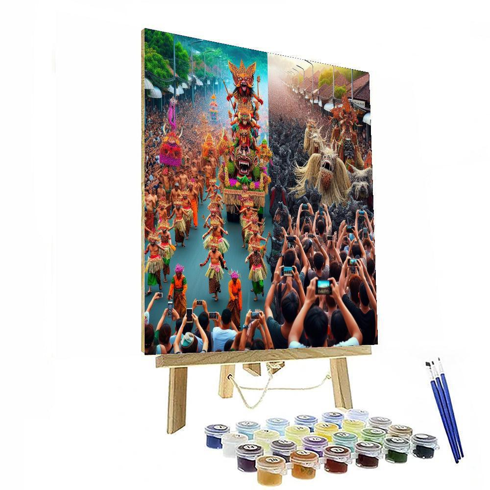Balinese Day Of Silence - Indonesia Paint By Numbers Kits