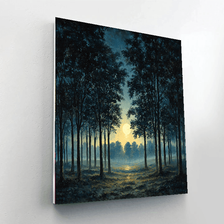 Friedrich Inspired Mystical Night  Numbered Painting Kits