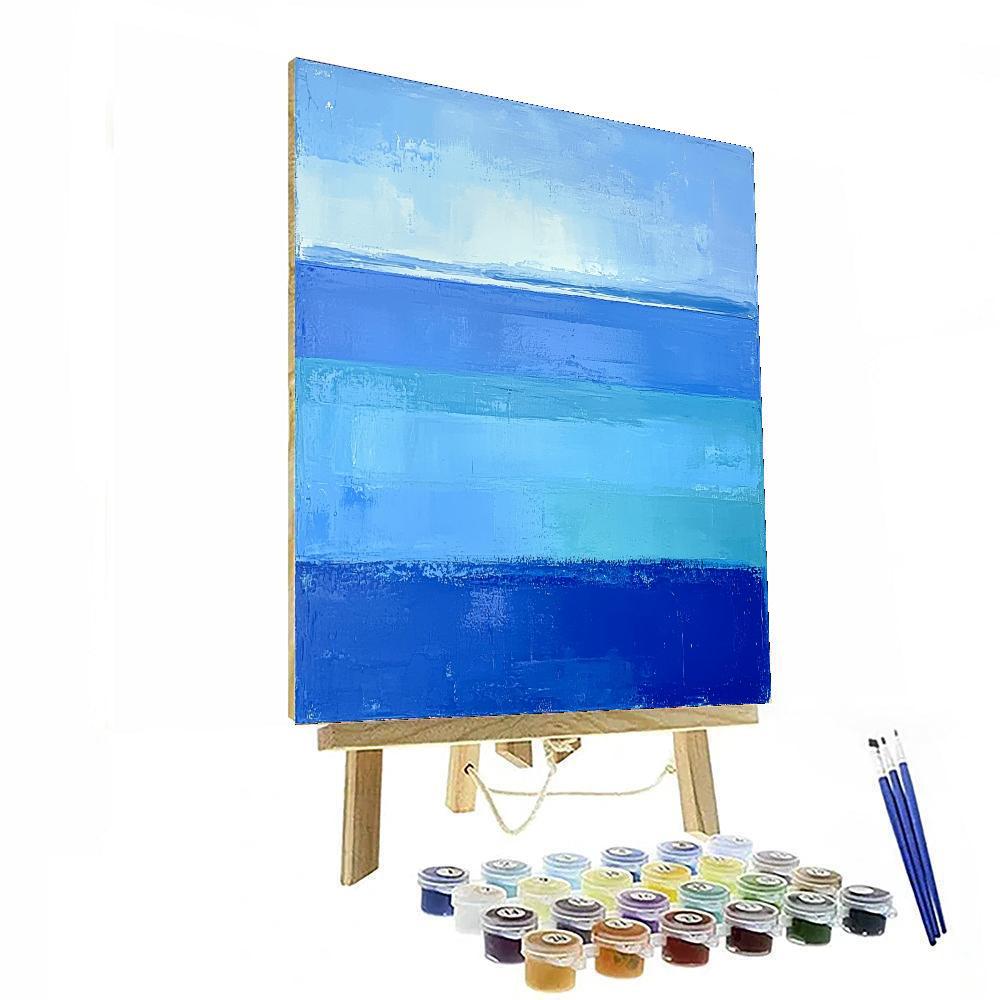 Mark Rothko Inspired Transcendent Equilibrium  Painting Number Kit