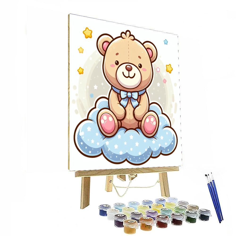 Sweet Teddy Bear Paint By Numbers Kits