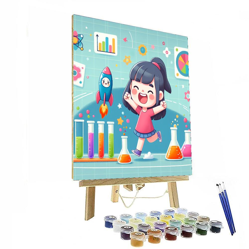 Rocket Science Academy DIY Paint By Numbers