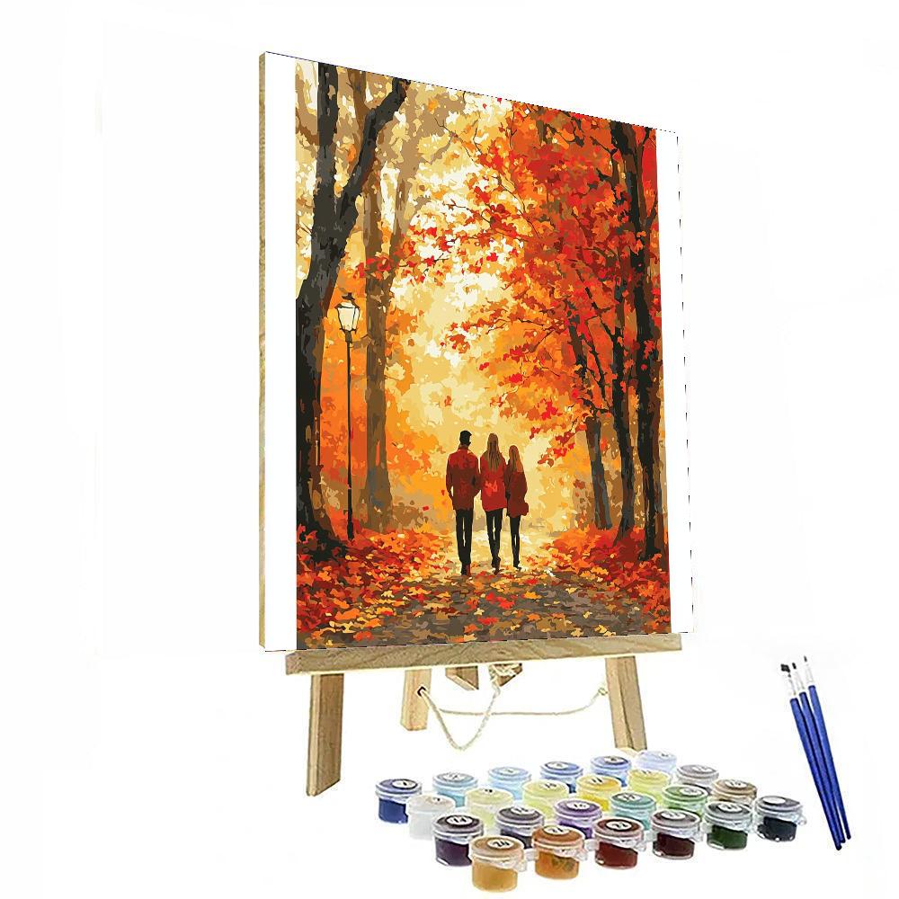 A Stroll Through Memories Number Painting
