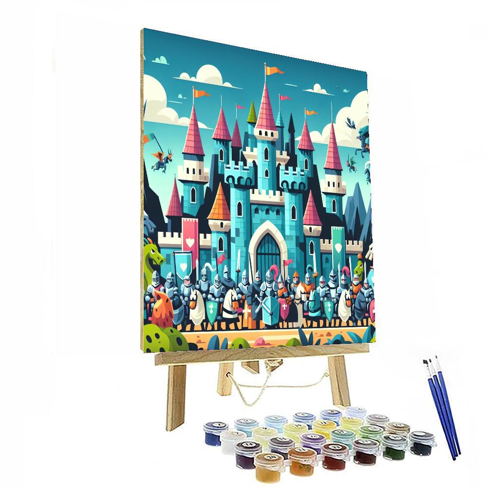 Castle Defender Chronicles DIY Paint By Numbers