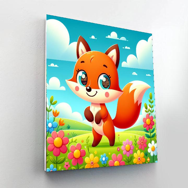 Jolly Fox Painting By Numbers Kit
