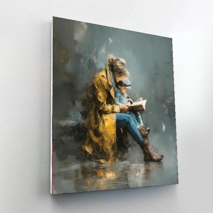 Cherished Memories On A Rainy Day Paint By Number