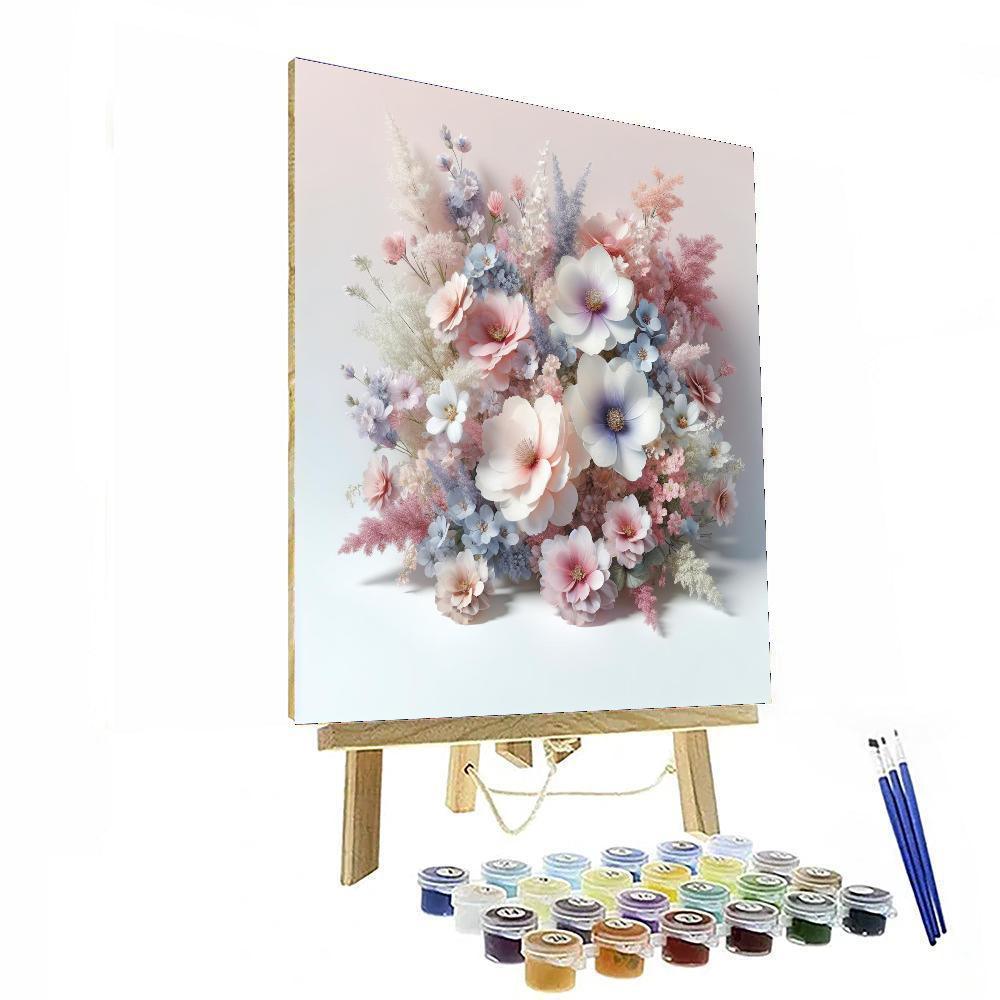 Ethereal Floral Harmony Paint By Numbers Kits