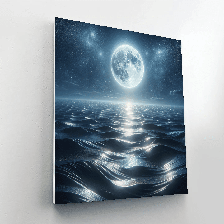 Moonlit Ocean Symphony Paint By Numbers