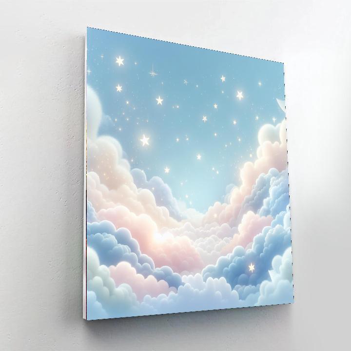 Sweet Dreams Cloudland Number Painting
