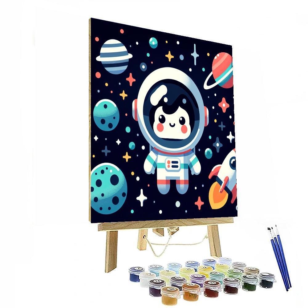 Galactic Explorer Adventures Numbered Painting Kits