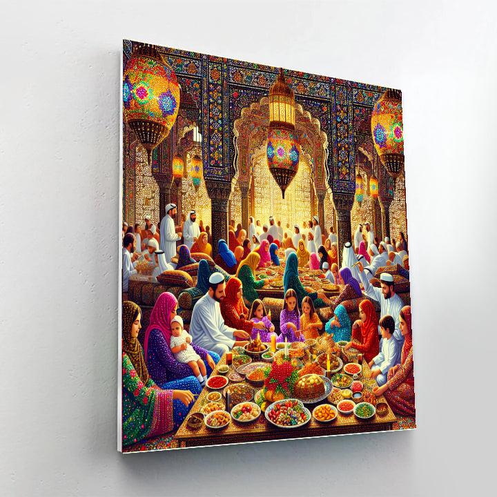 Eid Al Fitr Festival - United Arab Emirates Paint By Numbers Kits