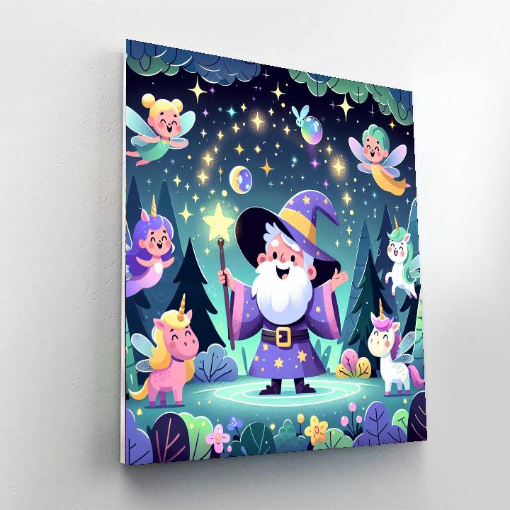 Magic And Mystery Paint By Numbers Art