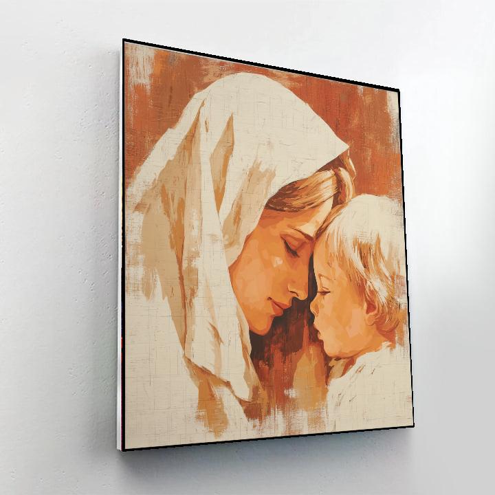 Mommy's Tender Touch DIY Paint By Numbers