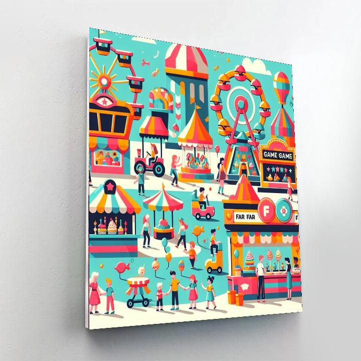 Carnival Of Joy Paint By Color