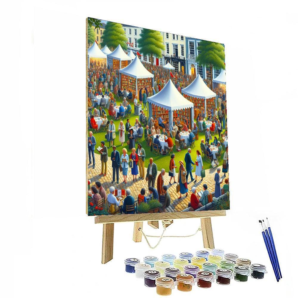 Cheltenham Literature Festival - Uk Painting By Numbers Kit