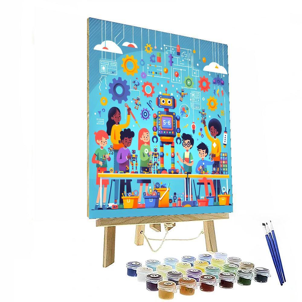 Robotic Innovators Lab Paint By Numbers