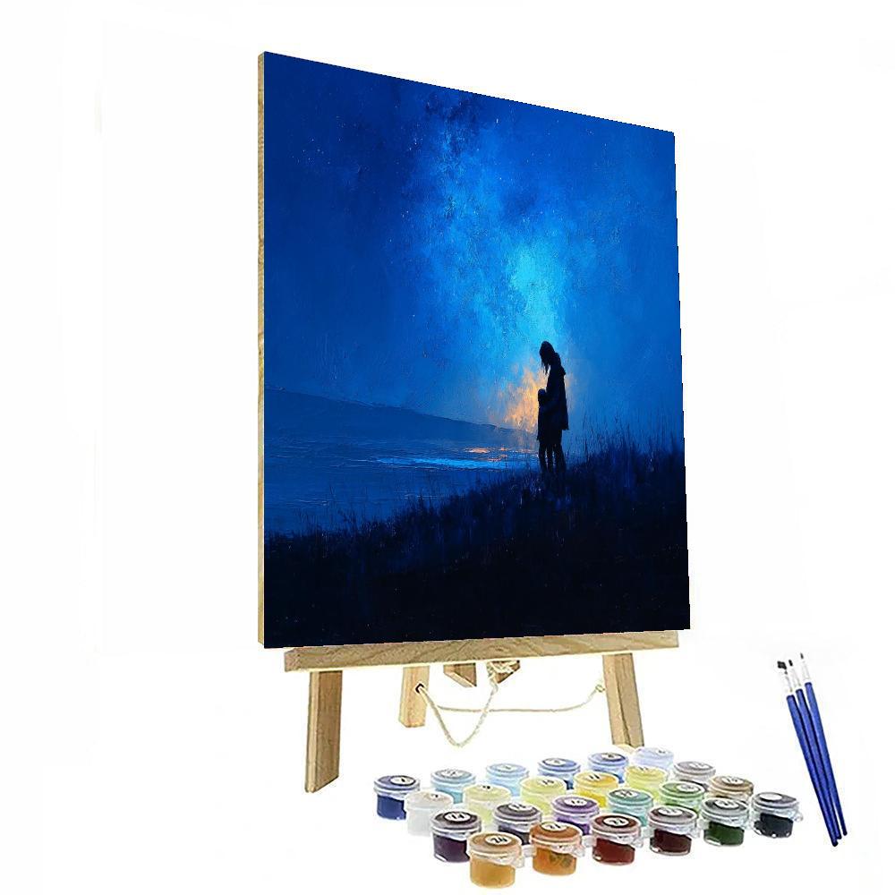 Silent Starlight Number Painting