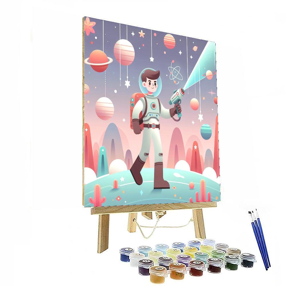 Galactic Ranger's Quest Painting Number Kit