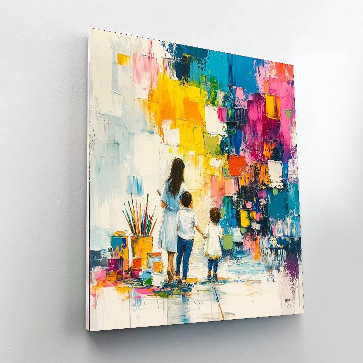 Art Of Motherhood Painting By Numbers Kit