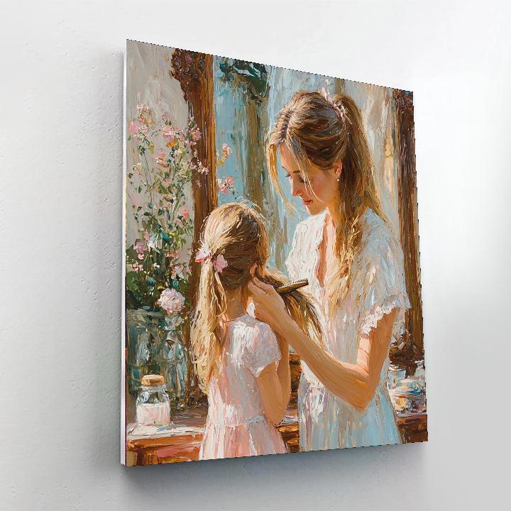 Reflections Of Love Painting Number Kit