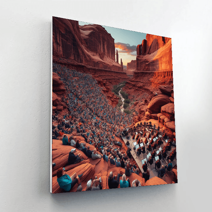 Moab Music Festival - Moab, Utah, Usa Paint By Number