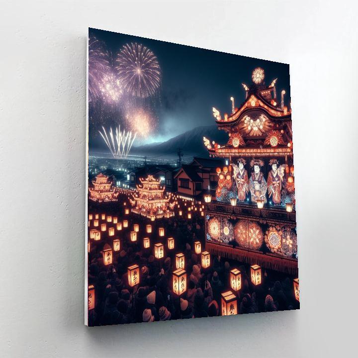 Chichibu Yomatsuri - Japan Painting By Numbers Kit