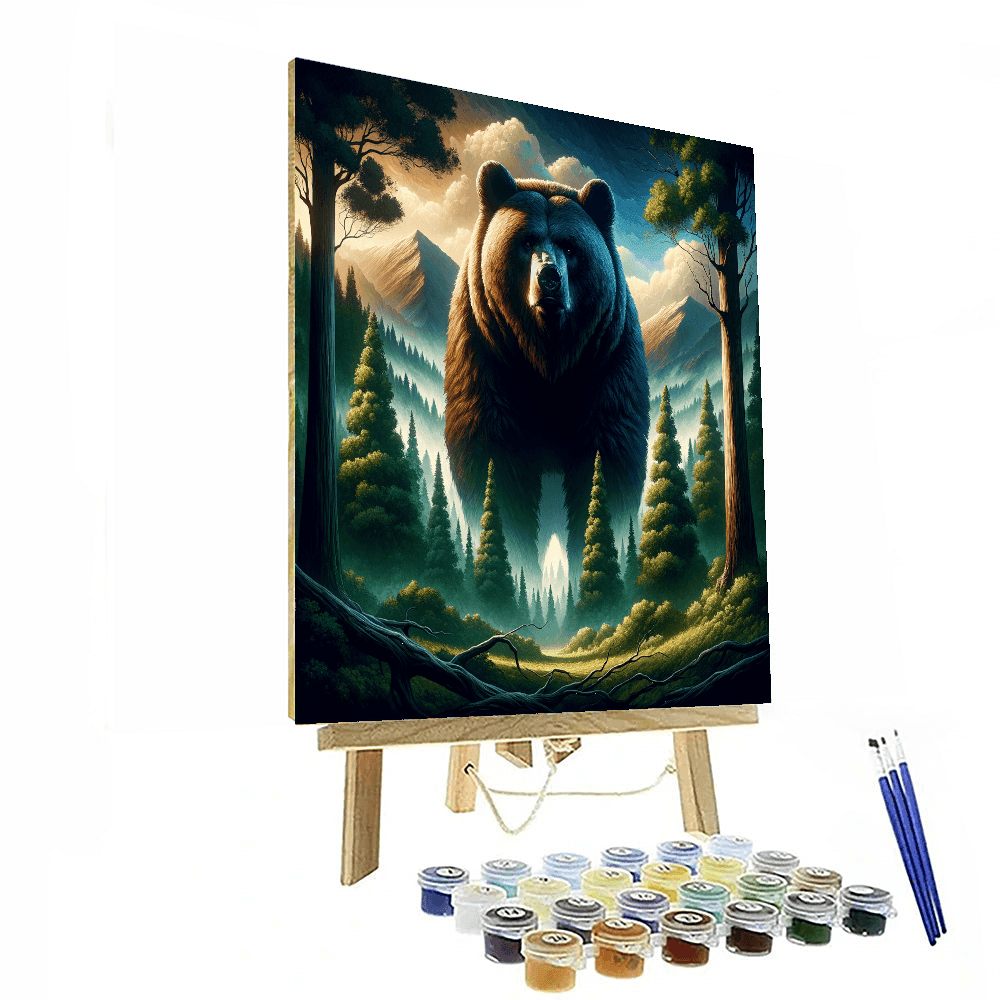 Majestic Bear - DIY Painting By Numbers Kit – Artistry Rack