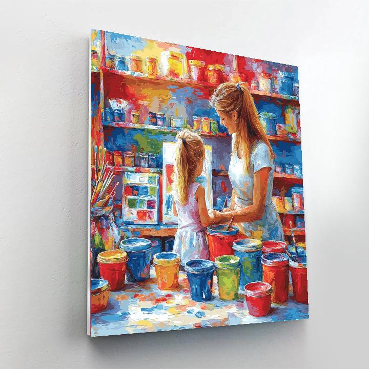 Colors Of Her Care Paint By Numbers