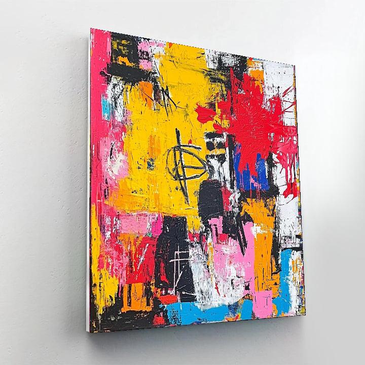 Jean-Michel Basquiat Inspired Renaissance Of Ideas  Paint By Numbers Kits