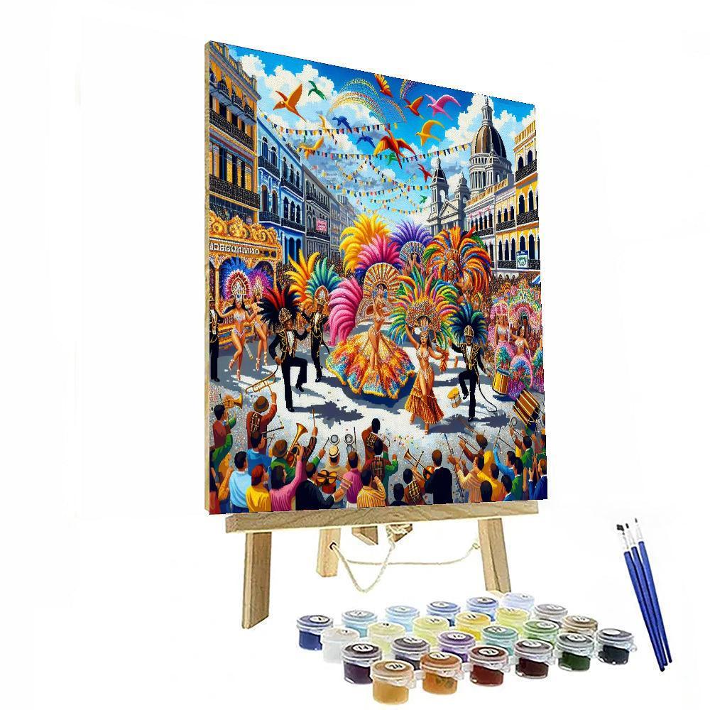 Río Carnival - Argentina Paint By Numbers Art
