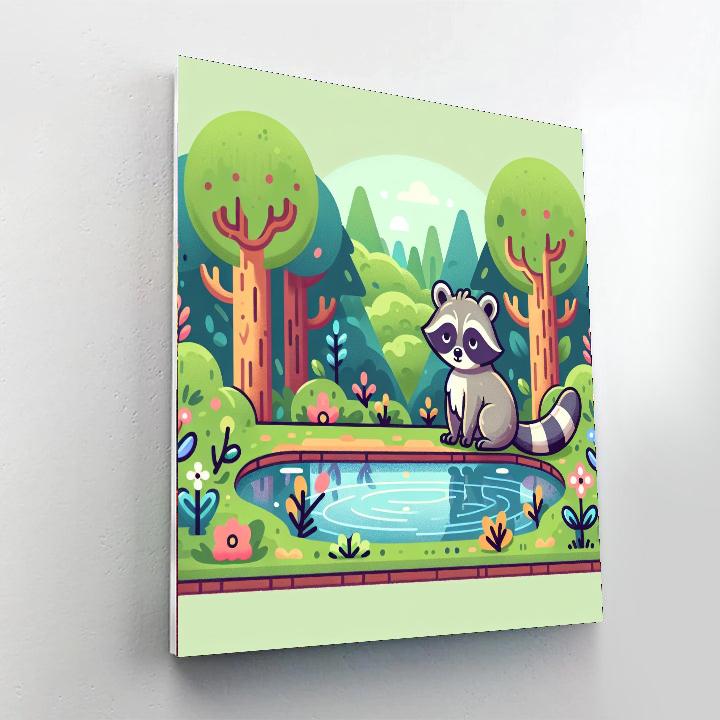 Forest Fairy Tale Quest Paint By Numbers Kits