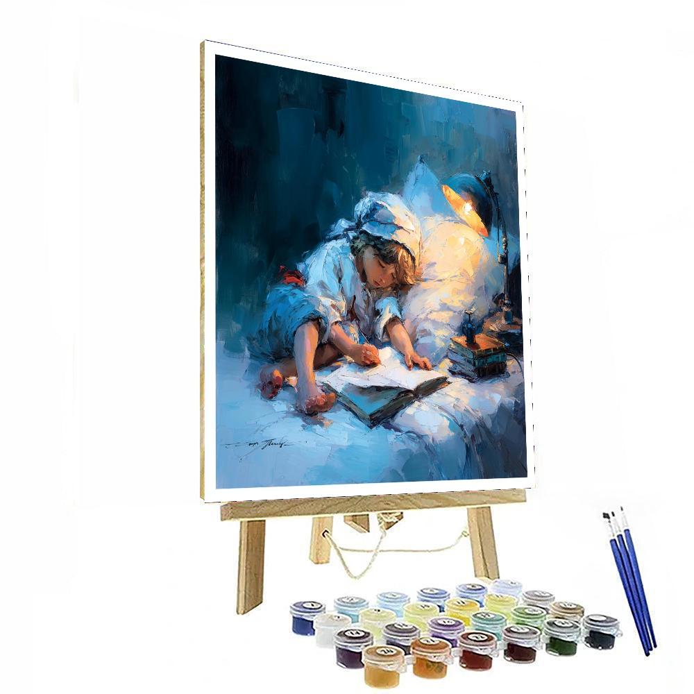 A Mother’s Journal Number Painting