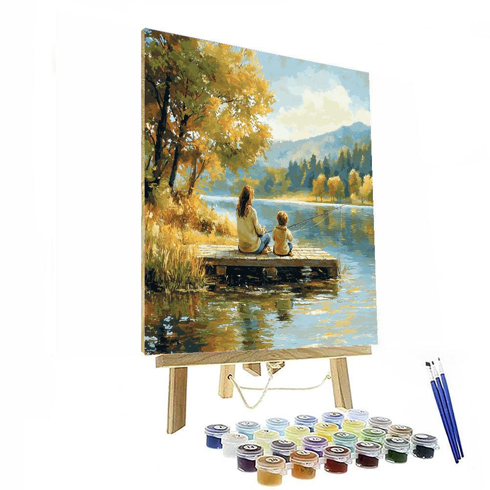 Fishing Buddies Paint By Number