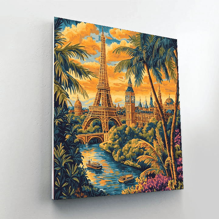 Paul Gauguin Inspired Wanderlust Adventures  Numbered Painting Kits