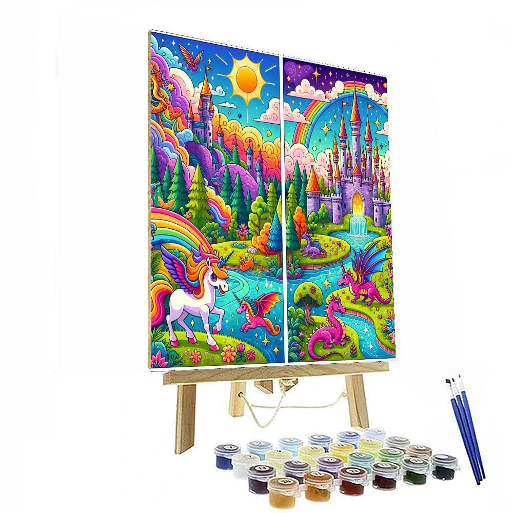 Mystical Adventure Quest Painting Number Kit