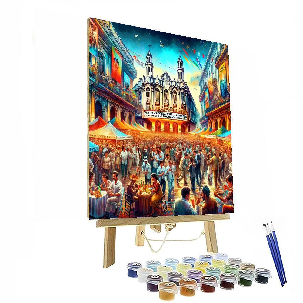 Festival Internacional Del Nuevo Cine Latinoamericano - Cuba Paint By Color