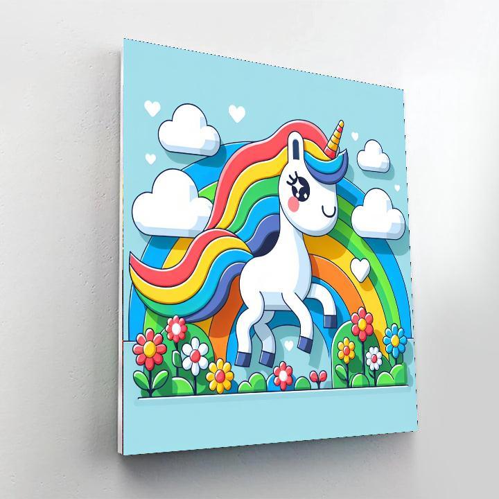 Adventure Unicorn Numbered Painting Kits