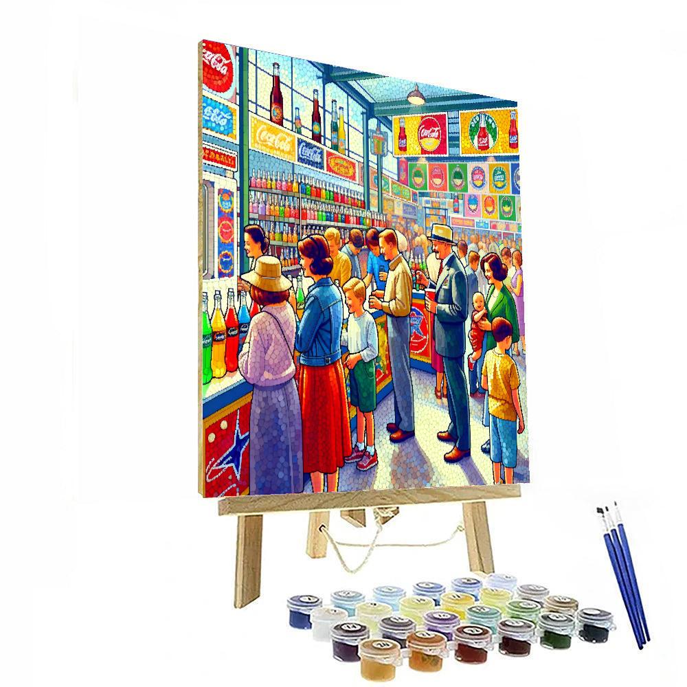World Of Coca-cola Festival - United States Paint By Color