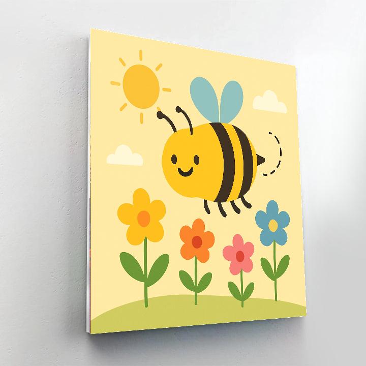 Busy Bee's Bloom Garden DIY Paint By Numbers
