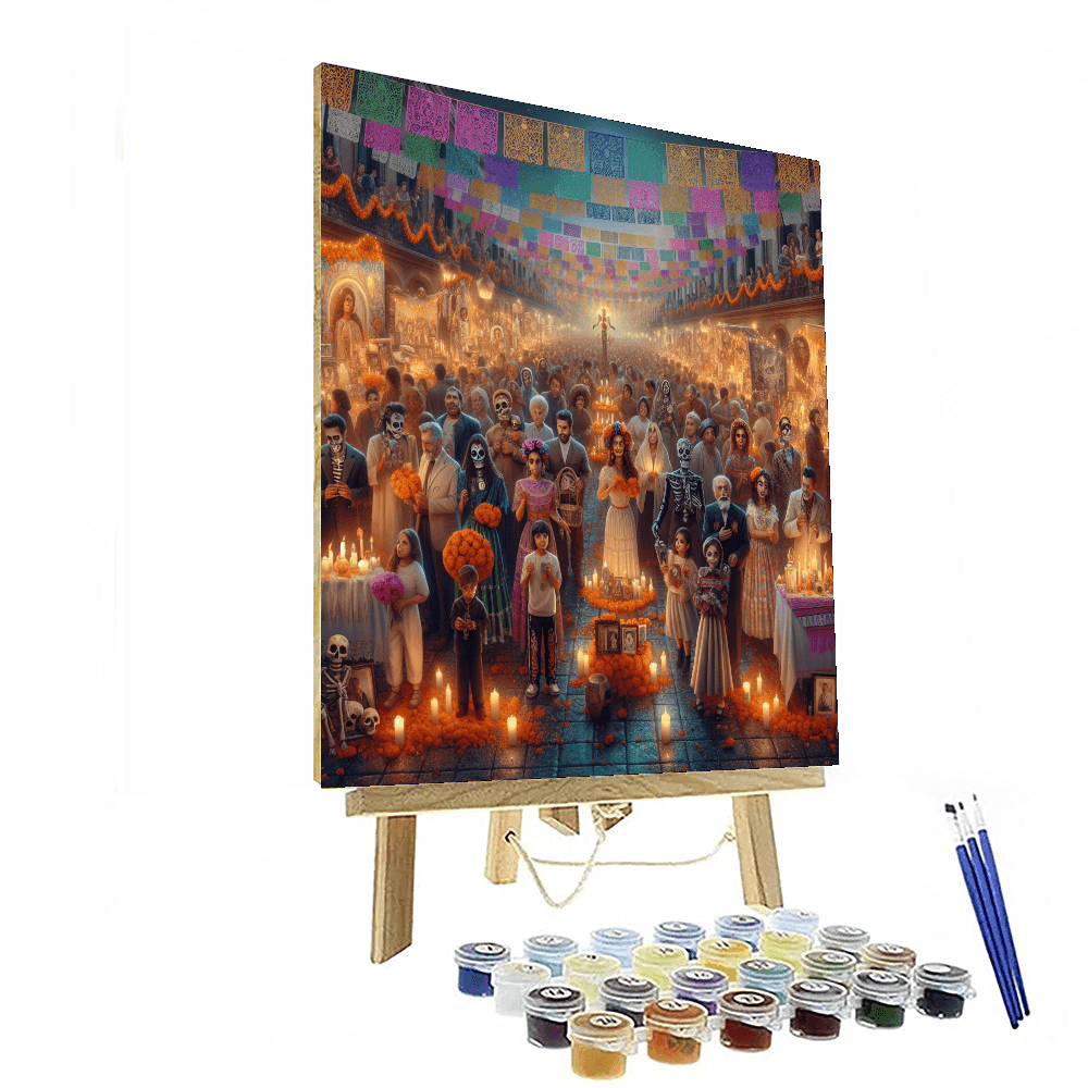 Noche De Muertos Paint By Numbers Kits
